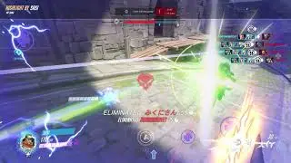 Genji thunder from above 5K | NanoBlade | POTG | Overwatch | 4K60FPS
