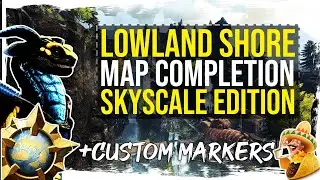 Guild Wars 2 - Lowland Shore Completion with Custom Markers