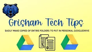 Making a Copy of Entire Folder to Transfer Your Google Drive