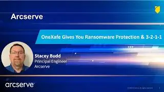 Arcserve OneXafe Gives You Ransomware Protection & 3-2-1-1 Webinar NOAM 05/30/2023