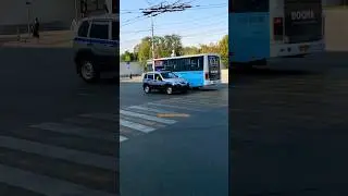 Patrol police car siren yelp horn