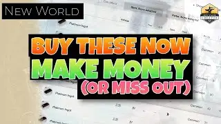 Buy These NOW and Profit! But do it fast! | New World Make Money