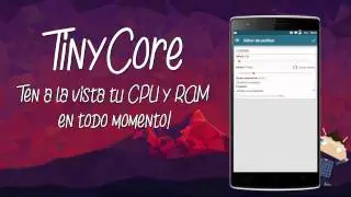 TinyCore | Ten a la vista tu CPU y RAM en todo momento!
