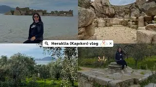 Kapıkırı-Heraklia Antik Kenti vlog ☁️ (Benimle bir pazar günü)