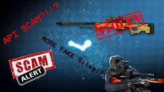 NEW Scam in CS:GO & On Steam! API & YouTuber Scam!
