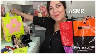 ASMR🛍️ПОКУПКИ С МОРЯ🏖️/3ч Золотое Яблоко Рив Гош/КОСМЕТИКА ЛЮКС/ASMR SHOW AND TELL SHOPPING IN SOCHI