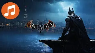 Meditate Like BATMAN 🎵 10 HOURS Relaxing Music & Rain Ambience (SLEEP | STUDY | FOCUS)