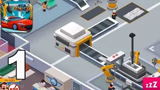 Idle Car Factory Tycoon - Gameplay Walkthrough (Android, iOS) Part 1