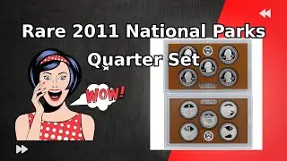 Rare 2011 S America National Parks Quarter Proof Set - US Mint GEM Proof