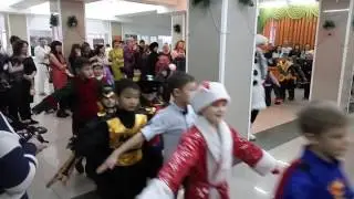 Новогодний утренник каратистов Петропавловск 27.12.2016