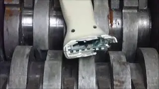 Shredding barcode scanner, beep beep shred