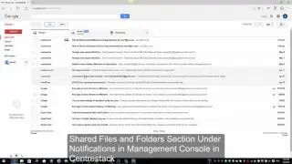 Admins can Manage Shared Files and Folder Notifications from Management Console in Centrestack