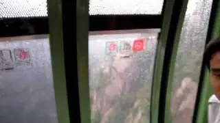 Cable car in Huang Shan - The Yellow Mountain