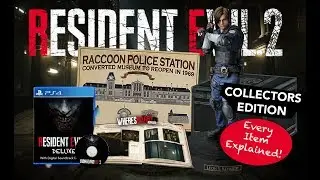 Resident Evil 2 Collectors Edition ALL DETAILS | North America | RE2 Remake