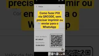 Pix qrcode the easiest way 