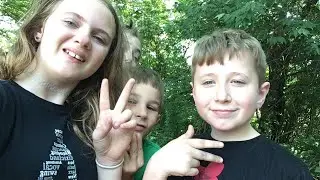 Exploring the woods