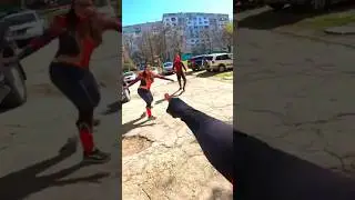 Spiderman mocks his parents 