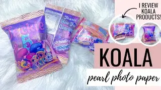 Party Favors using Koala Pearl Photo Paper