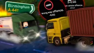 A British MANIAC Commits Crimes in EURO TRUCK SIMULATOR 2