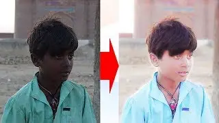 skin Retouching Technic Best Photo Retouching Photoshop cc editing Tutorials by || Ramesh Tech
