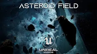 Asteroid Field in Unreal Engine 5 || Unreal Engine Render