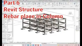 part 6 |Rebar placement in Column |Revit Structure|urdu