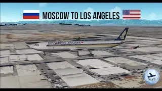GeoFS Timelapse: Moscow To Los Angeles