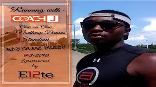 Running with Coach J - 1 on 1 w/ Davieun Berry