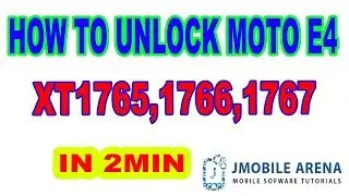 How to unlock moto e4 xt1765,1766,1767 Hindi/Urdu