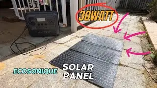 30watt solar panel! EcoSonique