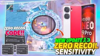 🔥iQOO Neo 9 Pro BGMI Sensitivity Settings | iQOO Neo 9 Pro Bgmi Test