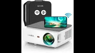 YABER Projector 5G WiFi Bluetooth Projector, 9500L Full HD Native 1080P Projector, Outdo
