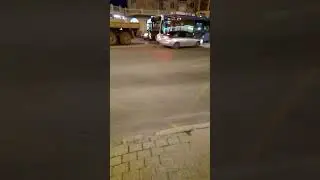 ВМЗ-5298.01 Авангард №3044 следует по улице Героев Севастополя в депо на тягаче