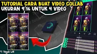 TUTORIAL CARA BUAT VIDEO COLLAB UKURAN 9:16 UNTUK 4 VIDEO DI ALIGHT MOTION🧐