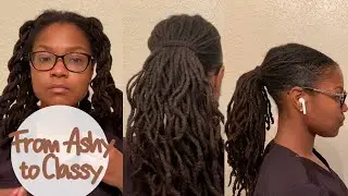 Quick (Lazy) Loc Style #locs #noretwistlocstyles