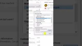 How to use Outlook Search Folders