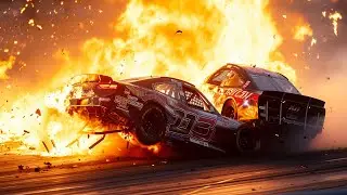 Worst NASCAR Crashes of 2023!