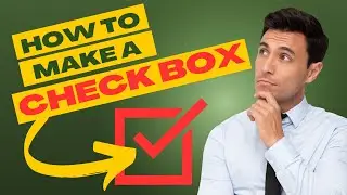 Excel Hack: How to Add a Checkbox in Excel (Quick and Easy)