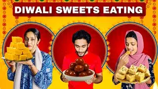 DIWALI SWEETS EATING CHALLENGE | WHO CAN EAT THE MOST 🍬🔥 | TEAM AMIGOZ