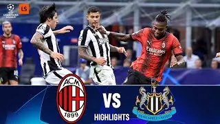 AC Milan v Newcastle | 0-0 | UEFA Champions League Highlights | LiveScore