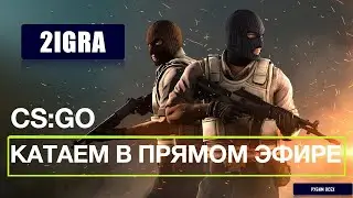 Играем чуть с победителями в роблокс а потом Кс го с Тигрой в прямом эфире