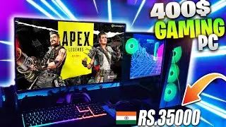 Under $400 / ₹35K Gaming & Editing Pc | Brand New PARTS✅