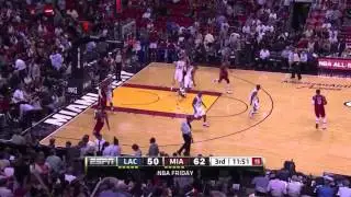 Dwyane Wade highlights vs Clippers 08/02/13 20 points
