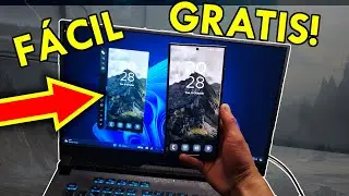 HOW TO VIEW YOUR CELL PHONE SCREEN ON PC FOR FREE 2025! (Wired and Wireless)
