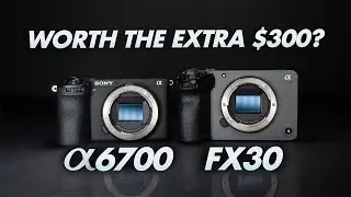 Sony a6700 vs Sony FX30 - BEST Camera for Content Creators??