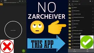 HOW TO FIX Access is denied in Zarcheiver ||How to open data/obb file in Zarcheiver 