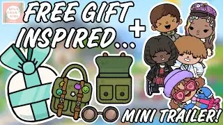 NEW UPDATE ✨ MINI TRAILER 😍 + FREE GIFT INSPIRED… 💝💼 TOCA BOCA WORLD 🌍