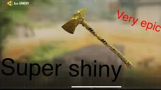 Getting a gold axe🥔