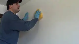 How to remove old wallpaper glue with out chemicals once the wallpaper has been removed
