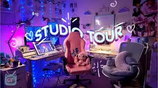 🎨Art Studio Tour 🌱 Full Time Artist Workspace 🖌️